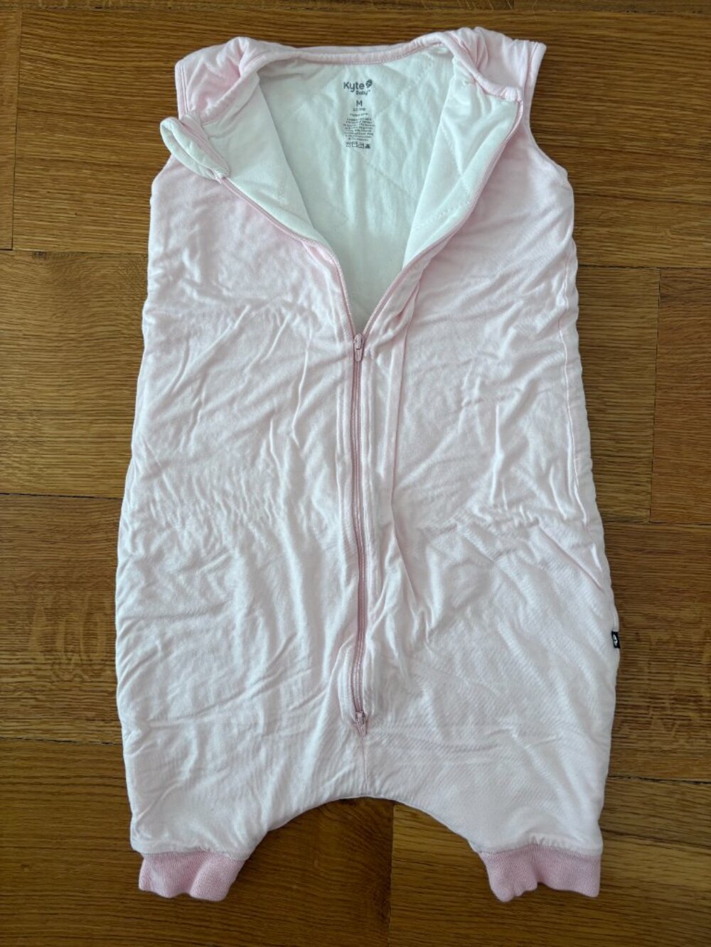 Kyte Baby -  Light Pink Sleeveless Sleep Sack Walker - M
